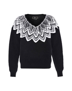 Вязаная кофта, черный Faina