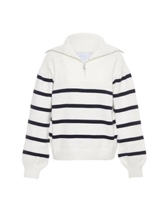 Пуловер, синий Usha