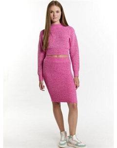 Вязаная кофта, розовый Mymo