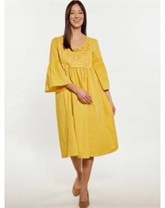 Платье, желтый Usha