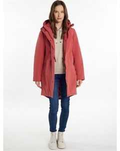 Утепленное короткое пальто, красный Usha