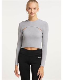 Вязаная кофта, серый Mymo