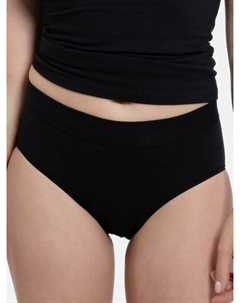 Трусики миди, комплект из 3 шт. из био.хлопка плюс, черный Speidel