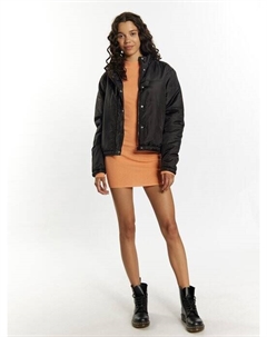 Легкая утепленная куртка-блузон, черный Mymo