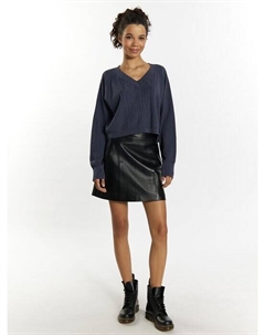 Вязаный свитер, синий Mymo