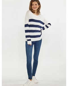 Пуловер, синий Usha