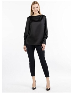 Блузка с длинными рукавами, черный Dreimaster