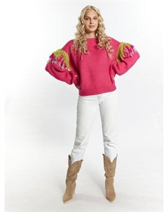 Пуловер, розовый Izia