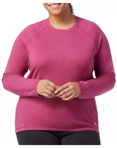 Женская классическая термо-рубашка из мериносового базового слоя с длинными рукавами Smartwool