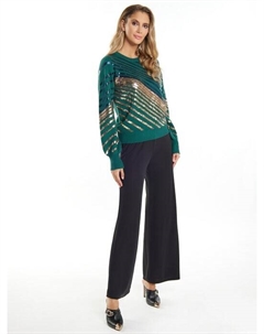 Вязаная кофта, зеленый Faina