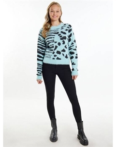 Вязаный свитер, зеленый Mymo