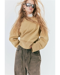 Толстовка оверсайз, бежевый H&m