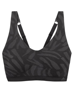 Бюстье обнаженного двухслойного бюстгальтера Sportswear, черный Adidas