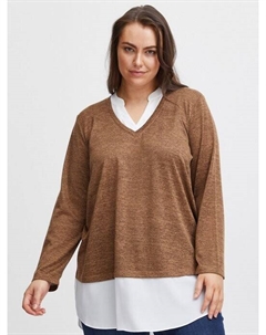 Вязаная кофта, коричневый Fransa