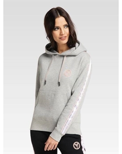 Толстовка catania с капюшоном, серый Carlo colucci