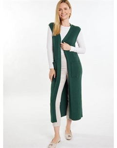 Вязаный жилет, зеленый Usha