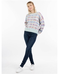 Вязаная кофта, синий Mymo