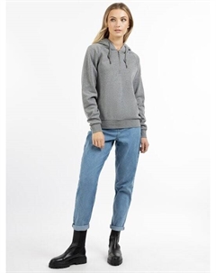 Пуловер с капюшоном, серый Dreimaster