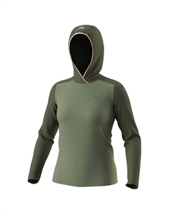 Толстовка с капюшоном Women's Traverse Sun Hoody, цвет Thyme/5290 Dynafit