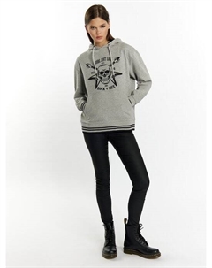 Толстовка с капюшоном, серый Mymo