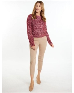 Вязаная кофта, красный Usha