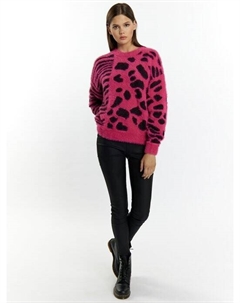 Вязаный свитер, розовый Mymo