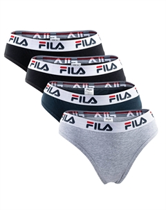 Трусы 4er Pack, цвет Schwarz/Grau/Marine Fila