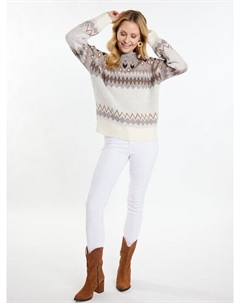 Вязаная кофта, мультиколор Usha