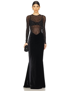 Платье дерин Retrofete, черный