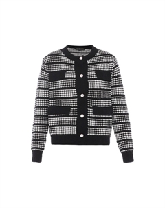 Кардиган Knit Cardigan, черный Faina