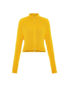 Кардиган Knit Cardigan, желтый Mymo