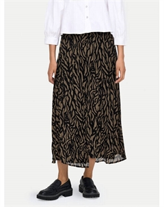 Юбка миди стандартного кроя, серый Only