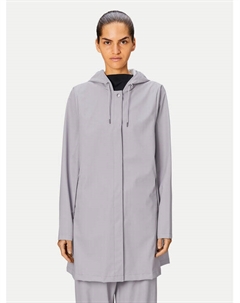 Дождевик стандартного кроя, серый Rains