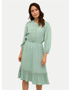 Летнее платье стандартного кроя, зеленый Kaffe