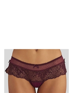 Трусики-стринги из экстравагантного кружева с разрезами по бокам, фиолетовый Vivance