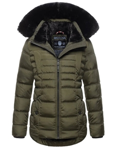Зимняя куртка "Лиссандра" с высококачественной стеганой отделкой, оливковый Navahoo