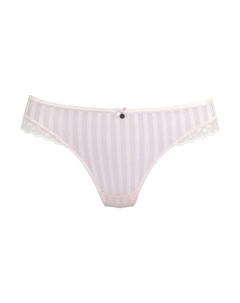 Стринги "Амели" в модном полосатом исполнении, цвет Rosé S.oliver