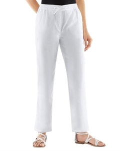 Классические базовые брюки-палаццо, белый Classic basics