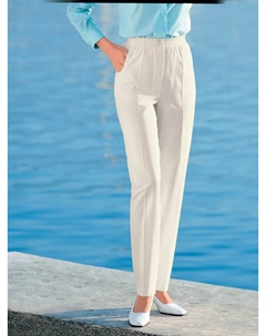 Брюки без застежки, цвет Ecru Classic basics