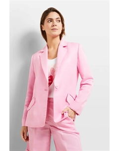 Короткий пиджак, слегка скроенный, розовый Bugatti