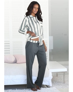 Пижама (2 шт.), в виде рубашки, белый Vivance dreams