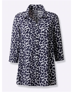 Длинная блузка, синий Classic basics