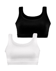 Бюстье, чашка A/B-C/D из качественного эластичного хлопка, белый Petite fleur