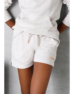 Шорты для отдыха для отдыха "короткие спортивные штаны", с короткими боковыми разрезами и боковыми карманами, костюм для отдыха Loungewear, бежевый Bench