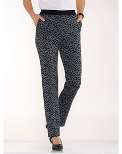 Брюки без застежки, цвет Schwarz-Grau Leo Classic basics