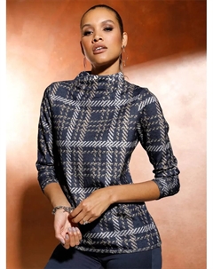 Вязаный свитер "Пуловер", шоколадный Creation l