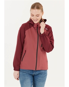 ОТКРЫТИЕ ПОГОДЫ куртка для активного отдыха "CAMELIA W-PRO15000" с водонепроницаемым покрытием, красный Weather report