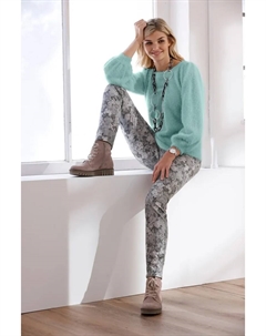 LINEA TESINI by вязаный свитер "Пуловер", мятный Heine