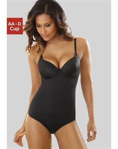 Боди, с чашкой, базовое нижнее белье, черный Nuance