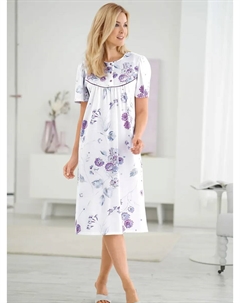 Ночная рубашка арабелла "ночная рубашка", цвет Ecru-Bedruckt Wäschepur